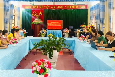 CHI BỘ TRƯỜNG MẦM NON MINH TÂN XÃ MINH TÂN  TỈNH NINH BÌNH TỔ CHỨC CHO CÁN BỘ ĐẢNG VIÊN THAM DỰ HỘI NGHỊ TRỰC TUYẾN TOÀN QUỐC NGHIÊN CỨU, HỌC TẬP, QUÁN TRIỆT VÀ TRIỂN KHAI THỰC HIỆN NGHỊ QUYẾT HỘI NGHỊ TRUNG ƯƠNG 2, KHÓA XIV