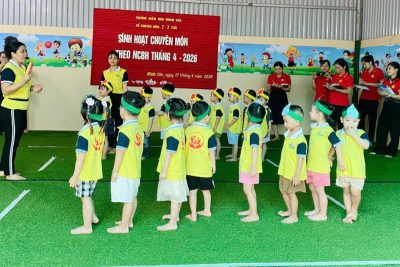 🌈 SINH HOẠT CHUYÊN MÔN THÁNG 4 – HỌC QUA TRẢI NGHIỆM