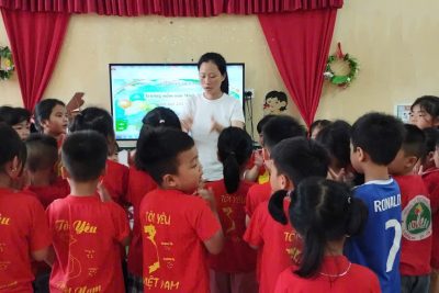 DỰ ÁN: LÀM CHẬU CÂY THỦY CANH – LỚP 5TC2- TRƯỜNG MN MINH TÂN