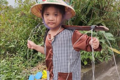 HOẠT ĐỘNG TRẢI NGHIỆM – BÉ LÀM BÁC NÔNG DÂN LỚP 5 TUỔI C