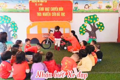 ĐỔI MỚI TỪ NHỮNG TIẾT HỌC NHỎ: SINH HOẠT CHUYÊN MÔN THEO NGHIÊN CỨU BÀI HỌC THÁNG 3/2026 TẠI TRƯỜNG MN MINH TÂN