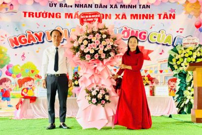 Trường Mầm non xã Minh Tân tổ chức Ngày hội đến trường của bé năm học 2026-2027