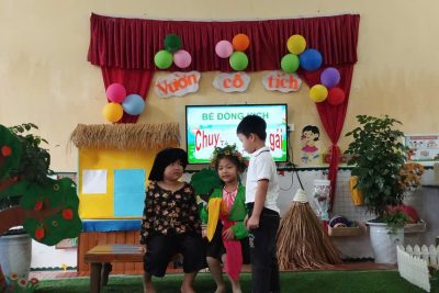 ĐÓNG KỊCH 3 CÔ GÁI LỚP 5 TUỔI C – NĂM HỌC 2025-2026