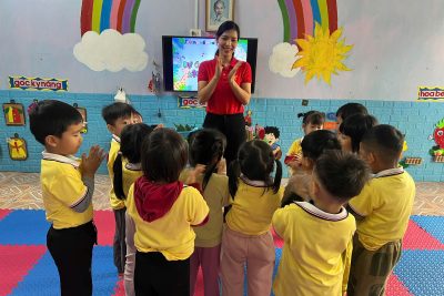 Dự án Steam: Con gà – Lớp 4 tuổi C