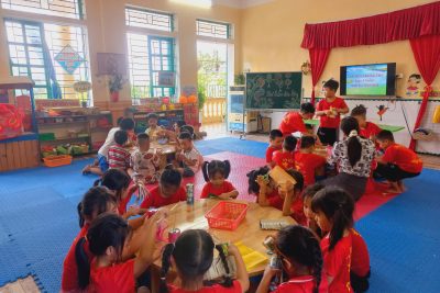 HOẠT ĐỘNG LÀM ĐÈN LỒNG – EDP – LỚP 5 TUỔI C- NĂM 2025-2026.