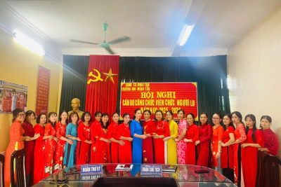 Hội nghị công chức, viên chức, người lao động Trường Mầm non Minh Tân