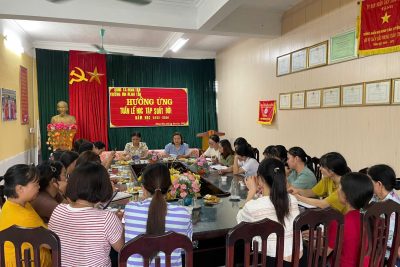 Trường mầm non Minh Tân Hưởng ứng tuần lễ học tập suốt đời