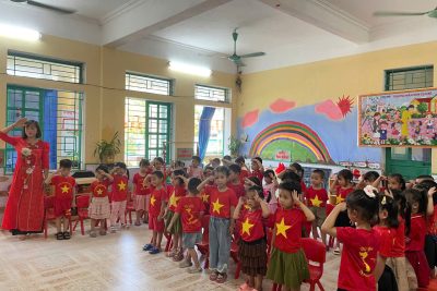 NGÀY HỘI KHAI GIẢNG – BÉ VUI ĐẾN TRƯỜNG Lớp 4 tuổi B năm học 2025-2026 🎈