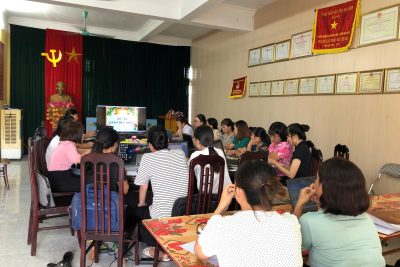 Sinh hoạt chuyên môn trường tháng 8/2025